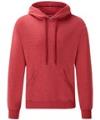 SS26M S/S Hooded Sweat Heather Red colour image
